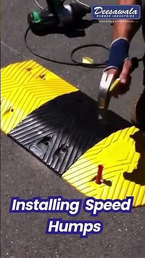 How Our Speed Humps Are Installed – Quick & Easy Process