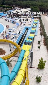 Raise your hand if Electric Loop Rocket is your favorite ride too! 🙌 😉 If you have another favorite, let us know in the comments!👂⬇️ #dalmaland #dalmatia #croatia #amusementpark #happiness #themepark #summer #waterpark #family #games | Dalmaland Fun & Water Park