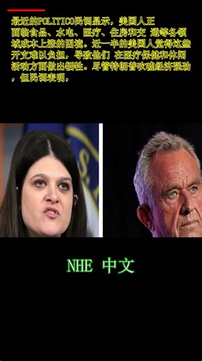 民调：美国人面临的负担能力问题现状