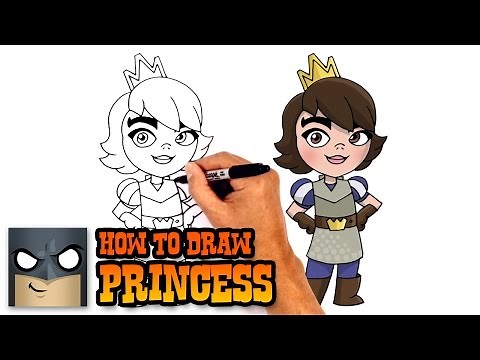 How to Draw Clash Royale | Princess