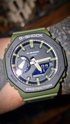 Wrist Check G-SHOCK GA-2110SU-3AER #casiogshock #gshock #casio #watch #watchtok