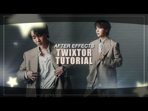 how to make smooth twixtor in after effects - basic tutorial