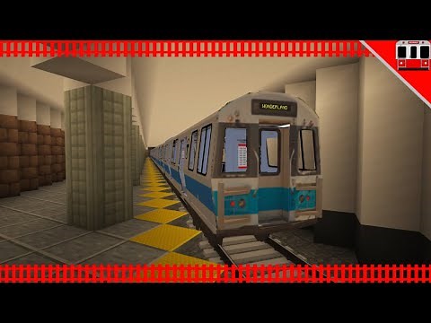 MBTA Recreation in Minecraft #2 | MBTA Blue Line (Wonderland-Bowdoin) W.I.P