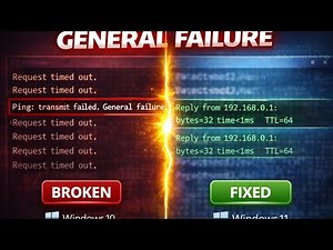 Fix “Ping Transmit Failed – General Failure” on Windows 11 (Easy Steps)