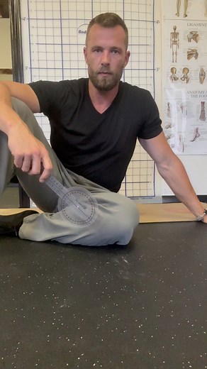 How I assess hamstring range of motion with data that allows me to track progress and make sure the program I created is working. #backpain #hamstrings #posture #posturecorrection #correctiveexercise | Peter Hirsh