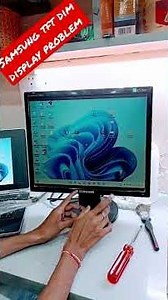 LCD Monitor Screen very dim? How to fix LCD display problems? Why does my LCD screen become DIM?