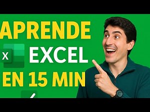 Aprende Excel en 15 minutos: Guía fácil para principiantes