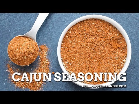 Homemade Cajun Seasoning Blend - Chili Pepper Madness
