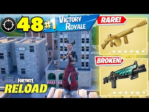 *MYTHIC* Midas' Gilded Eye Drum Gun in *RELOAD* ?! (Fortnite Chapter 6 Keyboard & Mouse)