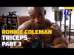 Ronnie Coleman 2007 Mr. Olympia Comeback | Part 3 Triceps | Ronnie Coleman