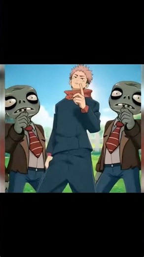 on your lawn funk | JJK X PVZ EDIT 🔥 #viral #edit #phonk #anime #shorts