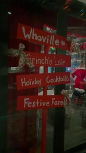 5.2K views · 37 reactions | Step into the world of Whoville at The HC Tavern & Kitchen!  https://bit.ly/3sWnygG Indulge in themed bites & drinks and experience festive decor  This whimsical pop-up is available every Saturday to Tuesday through Dec. 26! | Visit Hamilton County, Indiana | Facebook
