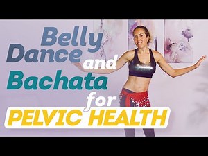 Beginner Bellydance and Bachata for Pelvic Health 💃🕺🏿 No-Kegels Workout!