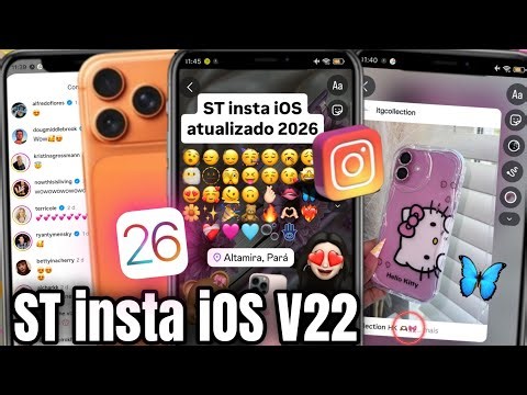 ST INSTA iOS V22 UPDATED 2026 🎉 INSTAGRAM LIKE IPHONE ON ANDROID + iOS EMOJIS + NEW FEATURES