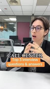 Call Center: Top 3 Interview Questions & Answers
