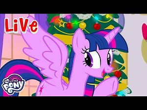 🔴 LIVE | Christmas Episodes! 🎄✨ My Little Pony Friendship Is Magic 🦄 Children's Cartoon 💖 MLP FIM