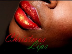 Quickie Tutorial: Christmas Lips