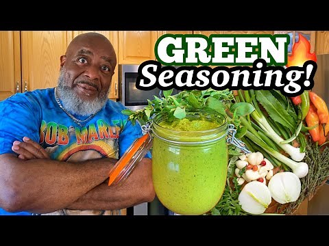 How to make DELICIOUS Green Seasoning! | Deddy’s Kitchen