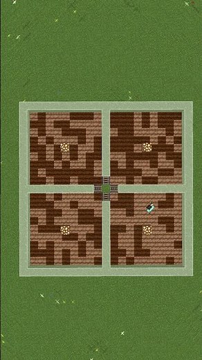 Easy Minecraft Auto Food Farm Tutorial #minecraft #minecrafttutorial #minecraftshorts #gaming