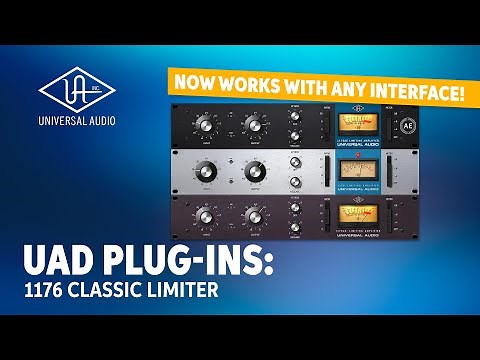 Universal Audio UAD 1176 Classic Limiter Collection Plug-in Demo