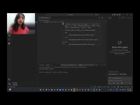 I Made the Computer Talk! Python print()