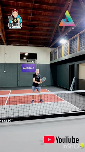 Want to rack up those points? Add a drop volley to your pickleball arsenal! Perfect finesse meets strategic play. Let's take your game to the next level! #PickleballPro #DropVolleyMaster | Kevin Beeson
