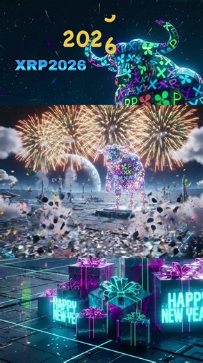 🎆 Happy New Year 2026, XRP Community! 🎆 💎 Wishing you good news, strong conviction, and steady gains 🚀 Stay patient, stay strong, and rise together 🔥 XRP Army all the way 🌕 To the moon in 2026! #xrp2026 #xrpล่าสุด 31/12/2025 🔥🚀⌛️🥹🥰🥰🥰🌔🦾😄