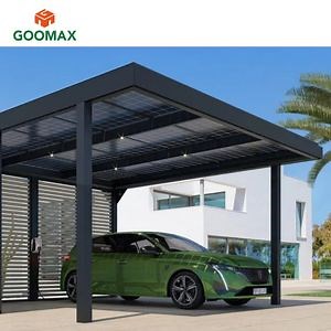 [Hot Item] Goomax Heavy-Duty Solar Carport Aluminum Kit Carports Metal Carport Kits Ultimate Strength