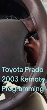 Toyota Prado 2003 remote programming Saudi Arab Riyad Gurabi 0595452011