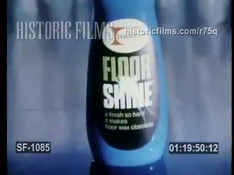 VINTAGE COMMERCIAL - FORMICA FLOOR WAX -1970S