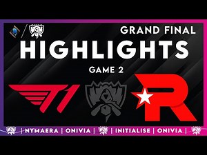 T1 vs KT Highlights Game 2 | Grand Final Worlds 2025 | T1 vs KT Rolster by Onivia