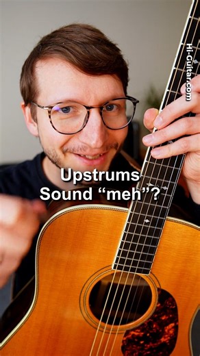 5.8K views · 68 reactions | Upstrums Sound “meh”? Wait… 2 years in but still a beginner? Let’s end that today. Go here: Hi-Guitar.com/The-Spark #guitarlessons #guitartutorials #guitar | Hi Guitar by Florian | Facebook