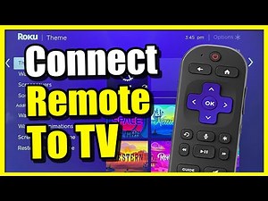How to Connect your ROKU Remote to TV (Pair & Sync)