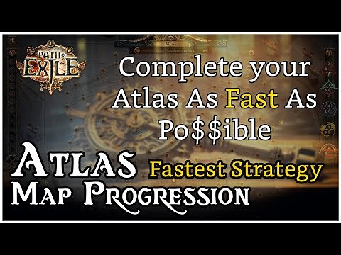 Atlas Map Completion Strategy to Complete Your Atlas as Fast as Possible