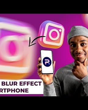 Motion Blur images step by step on smartphone