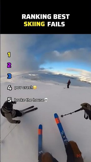Best Ski Fails Caught On Camera⛷️💀 Top 5 Ranking