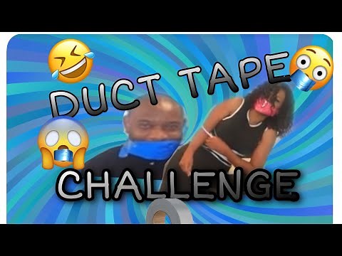 Nick&Nadine Duct Tape Challenge | She Flipped the Chair | Hilarious Couples Challenge