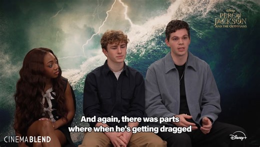 'Percy Jackson' season 2 has an epic chariot race scene, but the cast told me filming with the 'mechanical rig' was rough