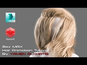 LEO Production Studio - Animating realistic female hair tutorial with 3d Max & Redshift