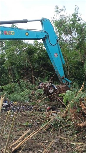 Ternyata ladang ini jadi pembuangan sampah #kdm #dedimulyadi #excavator #alatberat