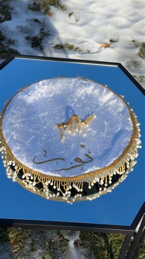 Amal muza on Instagram‎: "Amal custom,منديل العروس#viral #fyp #viralvideos #wedding #henna #instagram #viralreels #explorepage✨"‎