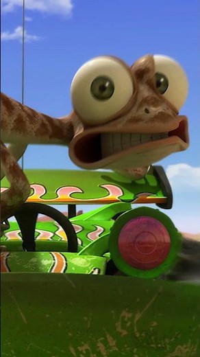 Oscar Finds a Toy Race Car #oscarsoasis #cartoon