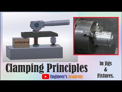Clamping Principles & Need of Clamping. ||Engineer's Academy||