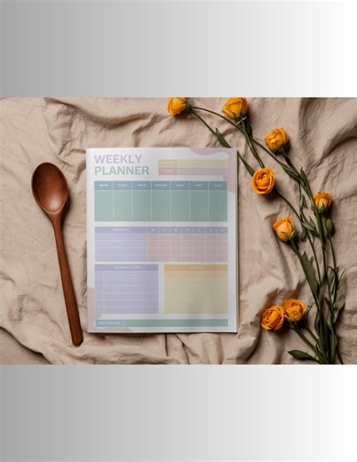 Weekly Planner Printable PDF - Etsy