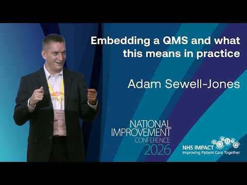 Embedding a QMS and what this means in practice I Adam Sewell-Jones