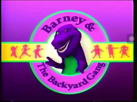Barney and The Backyard Gang Theme song (Version 1)