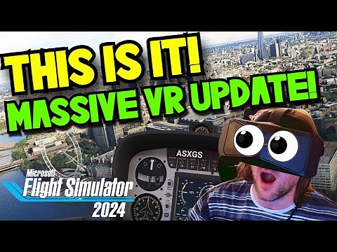 MSFS 2024 Sim Update 2 CHANGES EVERYTHING! Foveated Rendering with EYE TRACKING IS HERE! This is BIG