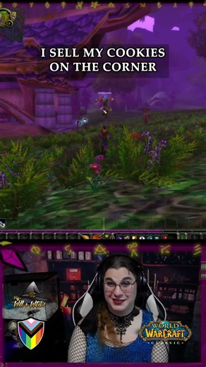 We're selling Night Elf Scout Cookies! World of Warcraft