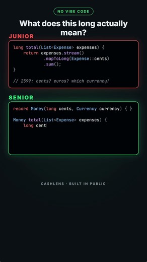 Java Type VS Specific Record (Java)