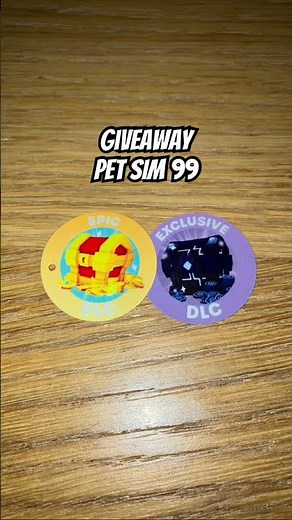 Giveaway Codes in pet sim 99 #petsim99 #giveaway #roblox
